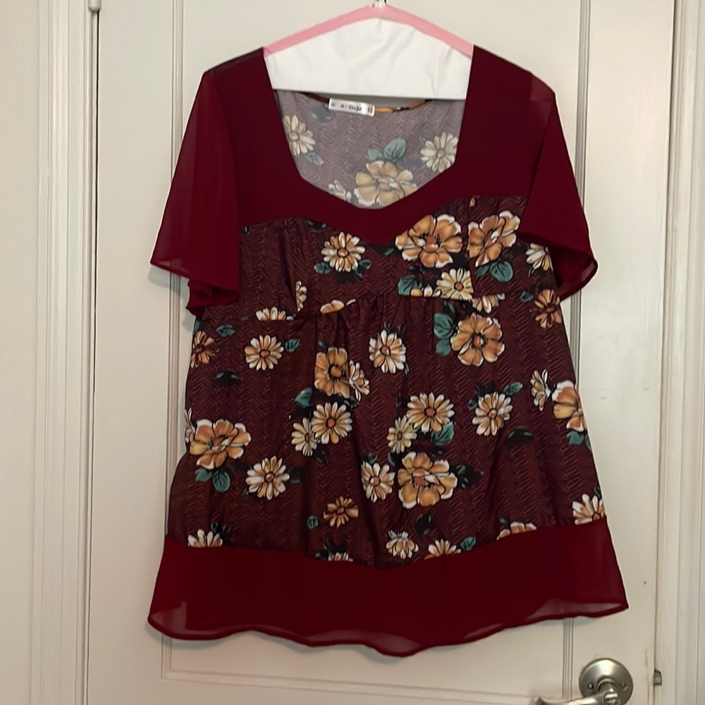 Rosegal 2X blouse, NWOT